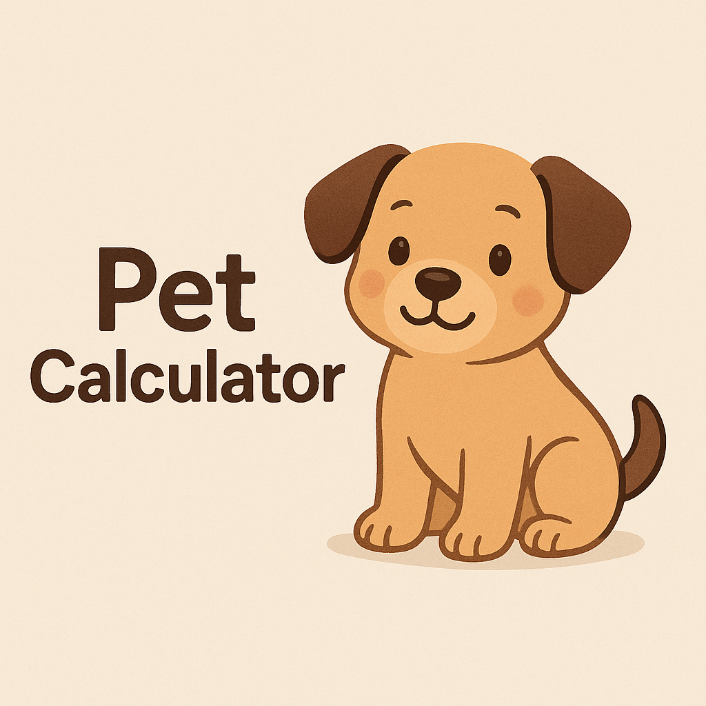 pet calculator dog